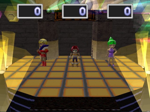 Noa's dance minigame
