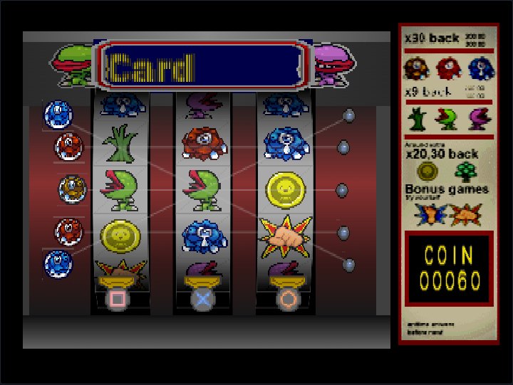 The casino slot machine